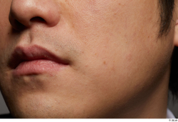 Face Mouth Cheek Skin Man Asian Slim Studio photo references